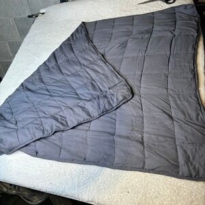 Weighted Blanket Heavy Sensory Calming Blanket Adult Kids Gray 38 x 57"